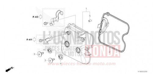 COUVERCLE DE CULASSE NSS350AR de 2024